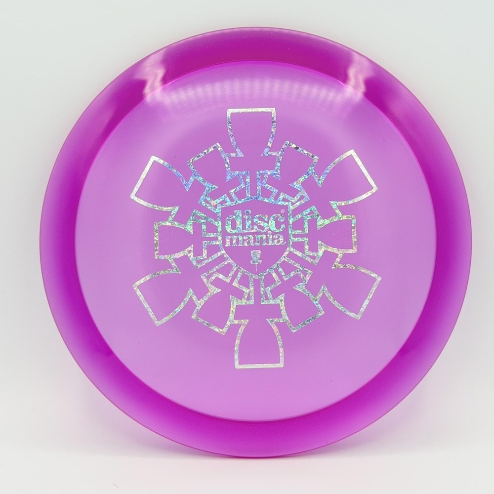 Discmania FD Purple Disc Golf Fairway Driver Sweden Holo Snowflake Stamp 176g